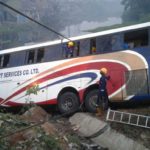 How luxurious bus with 59 passengers plunged into Lagos river