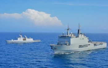 Warships from Spain, France and Italy join counter piracy patrols off Somalia