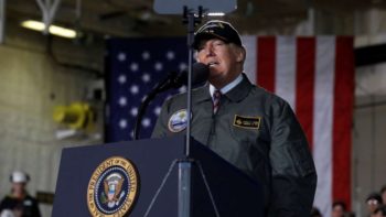 Trump seeks expansion of U.S. Navy fleet
