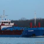 Cargo ship runs aground in Sweden