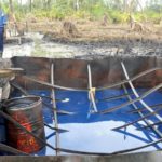 Nigerian Navy destroys illegal refinery, remove 1.59 million litres of diesel