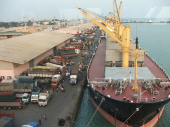 Cargo_Handling_Port_of_Cotonou_Benin