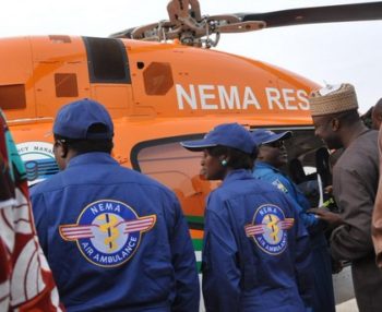 NEMA rescue helicopter