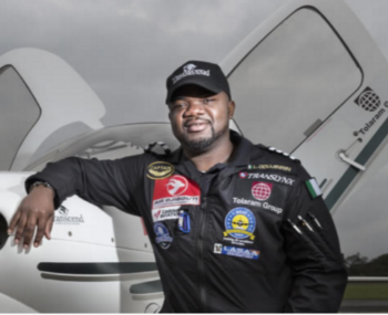 Nigerian pilot, Ademilola Odujinrin, makes history as first African to fly the world solo