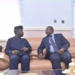 Osinbajo meets Guinea Bissau Prime Minister at Kaduna Airport