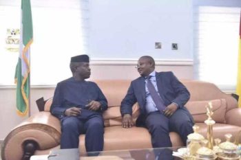 Osinbajo meets Guinea Bissau Prime Minister