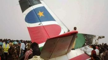 Plane crash-lands in South Sudan with 45 onboard 