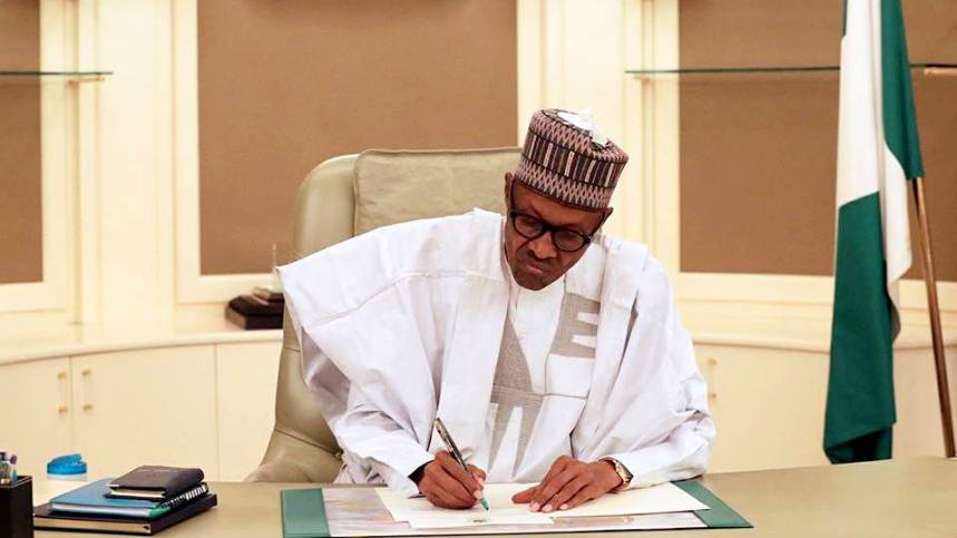Buhari to sign 2018 budget into law tomorrow