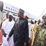 Buhari arrives Nigeria