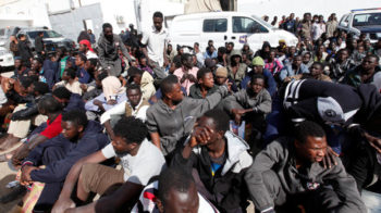 Smugglers kill 22 African migrants on Libya beach