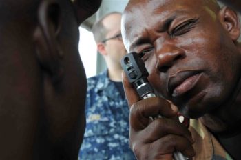 Navy free eye treatment