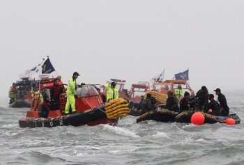 Overloaded cargo ship capsizes in Myanmar