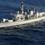 Royal Navy escorts Russian warships through channel
