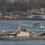 Russian spy ship sinks in Black Sea after collision