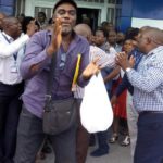 Workers protest at CMA CGM