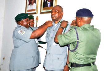 Customs boss Tasks newly promoted officers on commitment