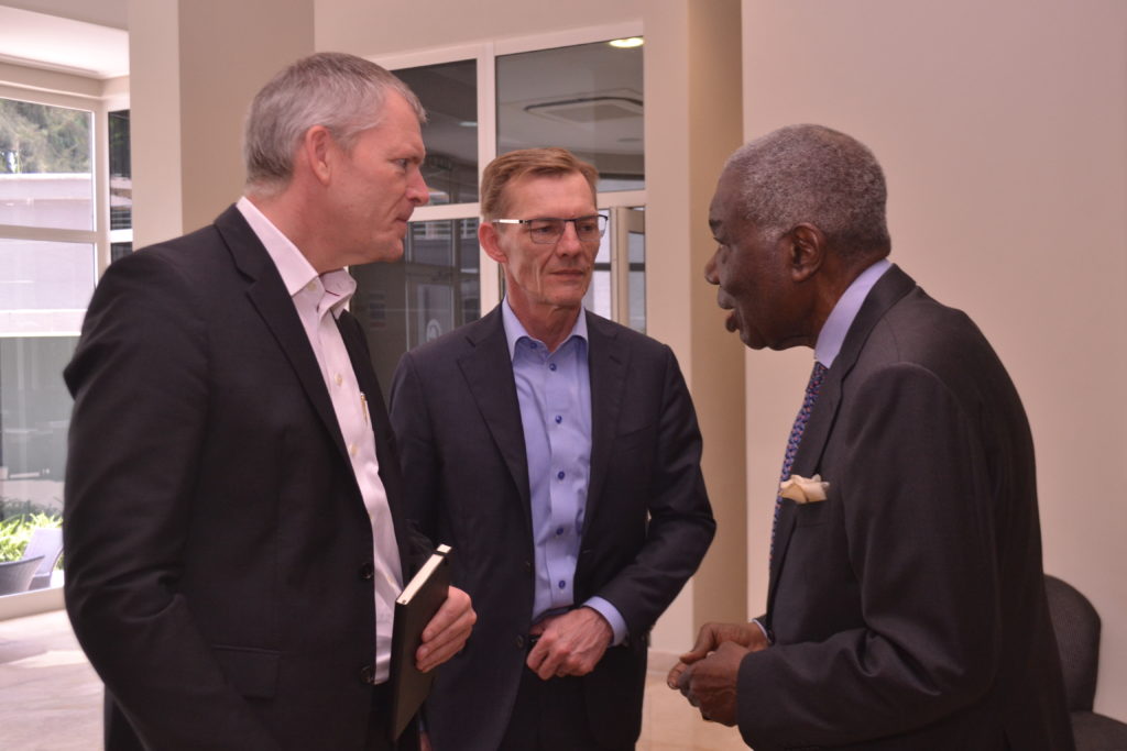 APM Terminals CEO visits Nigeria interacts with staff customers in