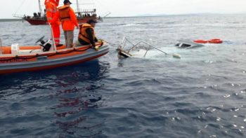 migrant boat sinks off coast of Spain