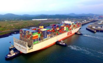 Containership’s transit sets new Panama Canal record
