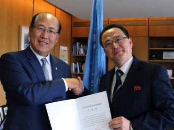 North Korea ratifies wreck removal treaty