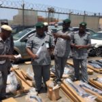 See the 440 pump action rifles intercepted by Customs