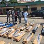 See the 440 pump action rifles intercepted by Customs