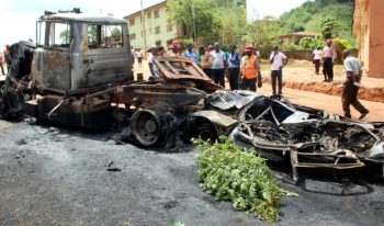Woman burnt to death in Ibadan tanker fire