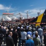 World's first dual-fuel asphalt carrier christened in Montreal