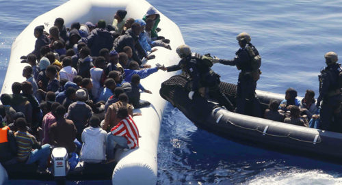 110 migrants rescued near Libyan coast