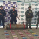 50kg of cocaine seized aboard ship in Colombia