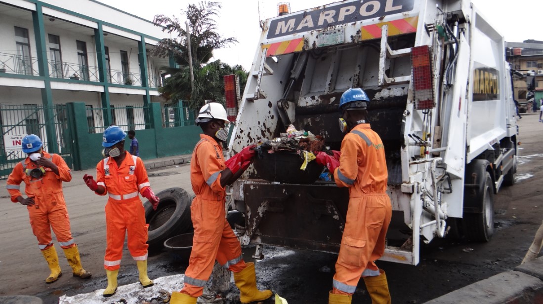 African-Circle clears refuse dump at Apapa port