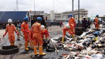 African Circle clears refuse dump at Apapa-port