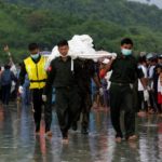 Myanmar crashed military plane