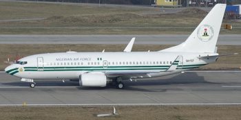Nigeria’s Presidential Aircraft, NAF 001