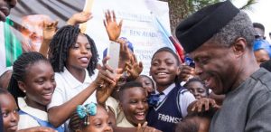 Osinbajo during the visit to Calabar.