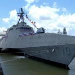 U.S. Navy commissions littoral combat ship USS Gabrielle Giffords