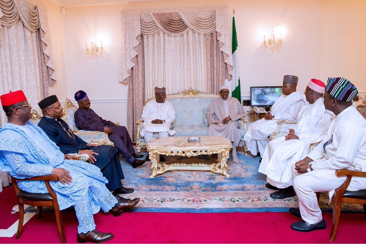 BUhari-and-governors1