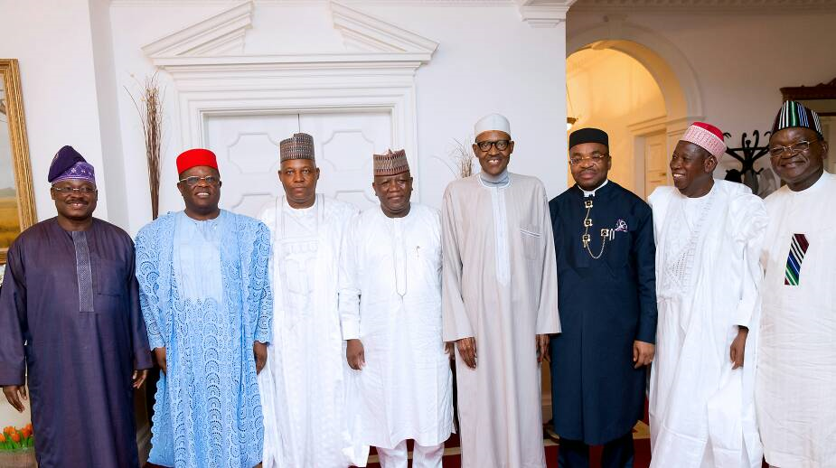 BUhari-and-governors