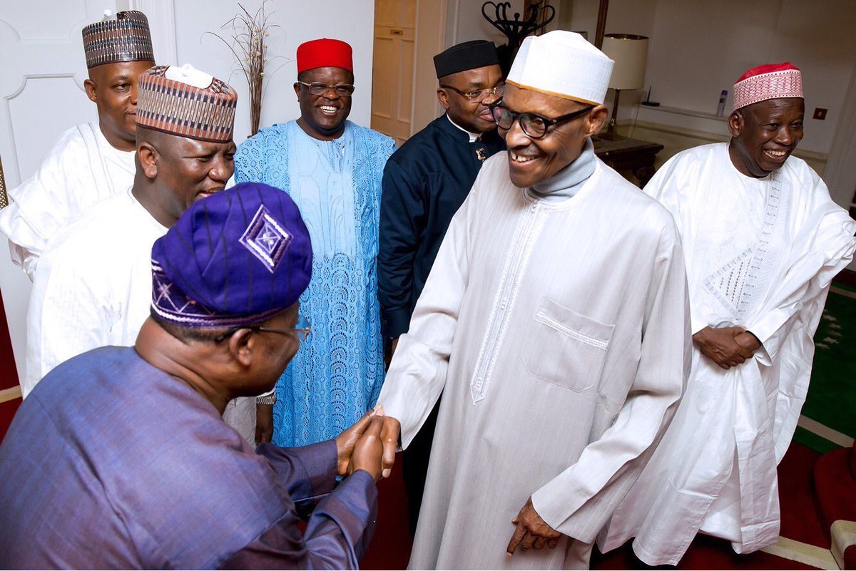 BUhari-and-governors