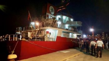 Greek Coast Guard opens fire on Turkish ship