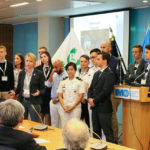 IMO gets a visit from the next generation of maritime workers-1