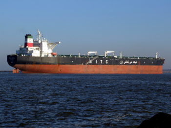 Iranian tanker company says oil shipments to Europe increasing