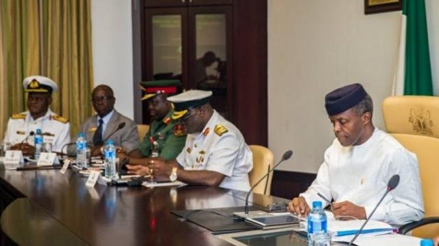 Osinbajo orders military to rescue oil workers seized by Boko Haram