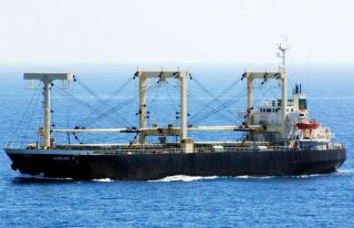 Panama-flagged cargo ship Yas