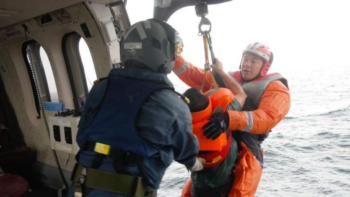 Chinese cargo ship sinks, 12 crew rescued