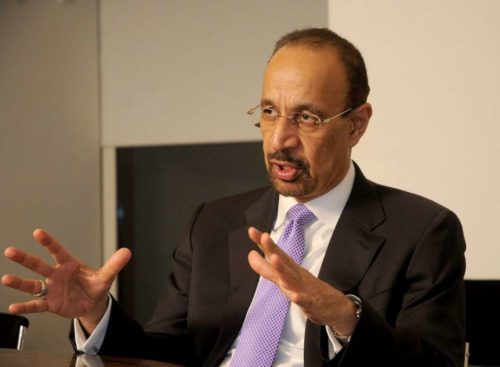 Saudi Energy Minister Khalid al-Falih