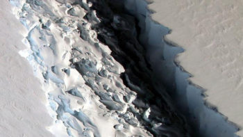 Trillion tonne iceberg breaks off Antarctica
