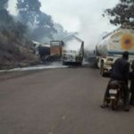 oil tankers burst into flame in Ondo