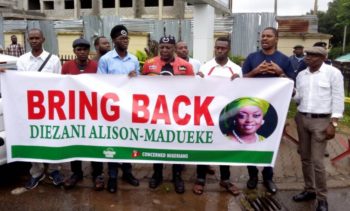 Bring Back Diezani, Charly Boy, other protesters tell EFCC 