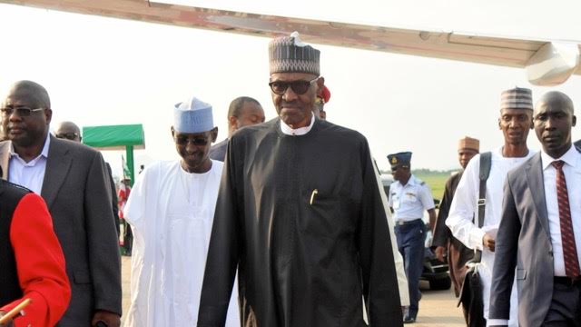 Buhari returns to Nigeria from London